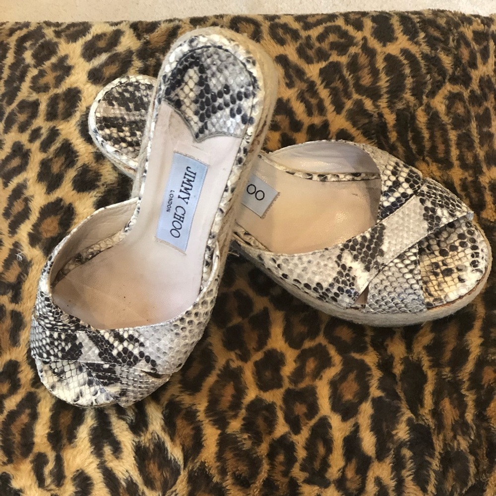Jimmy Choo Python Wedge - image 2